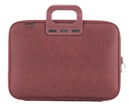 Torba na laptopa Bombata Denim 15.6" burgundowa